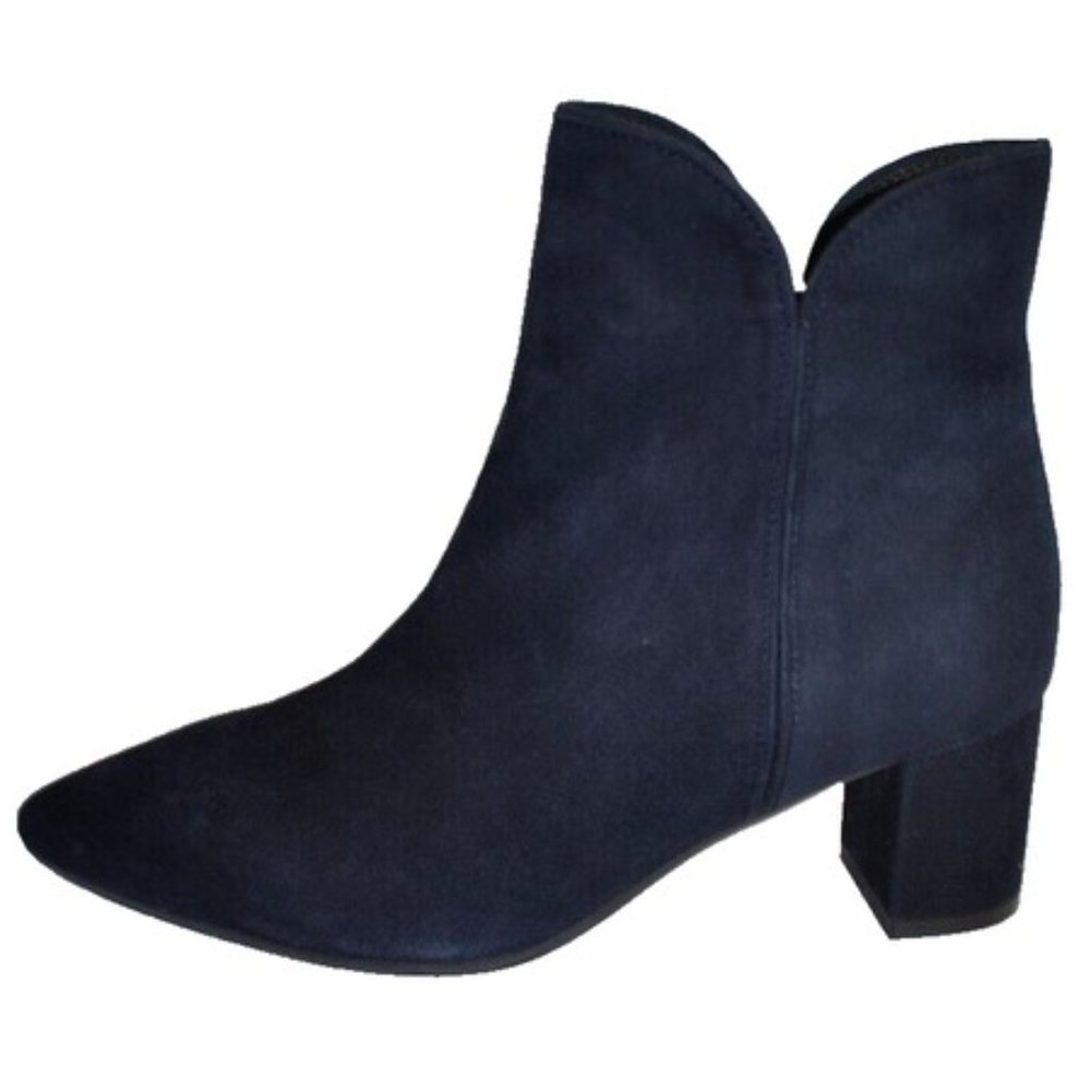 New! Aquatalia Kaylani Water Resistant Booties Blue Suede Size 9.5 DD380 - Picture 3 of 6